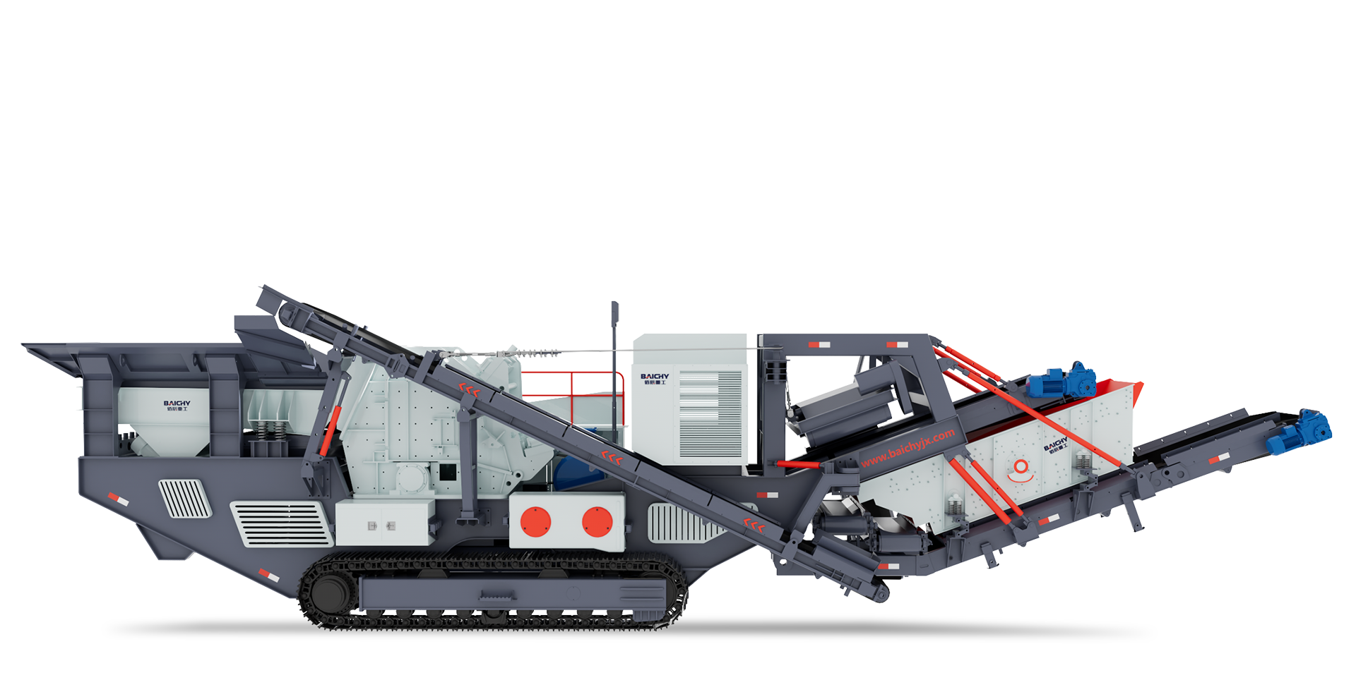 crawler impact crusher