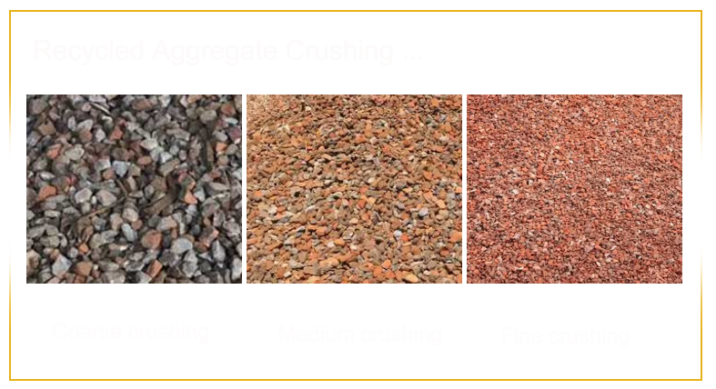 Recycled Aggregate Crushing