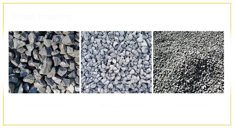 basalt crushing