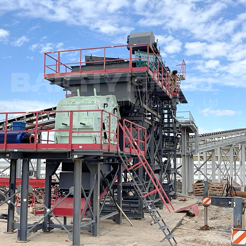 PF1214 Impact Crusher at Russian Site