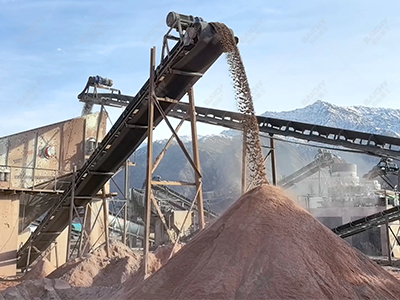 Material output of the PE600x900 jaw crusher production line