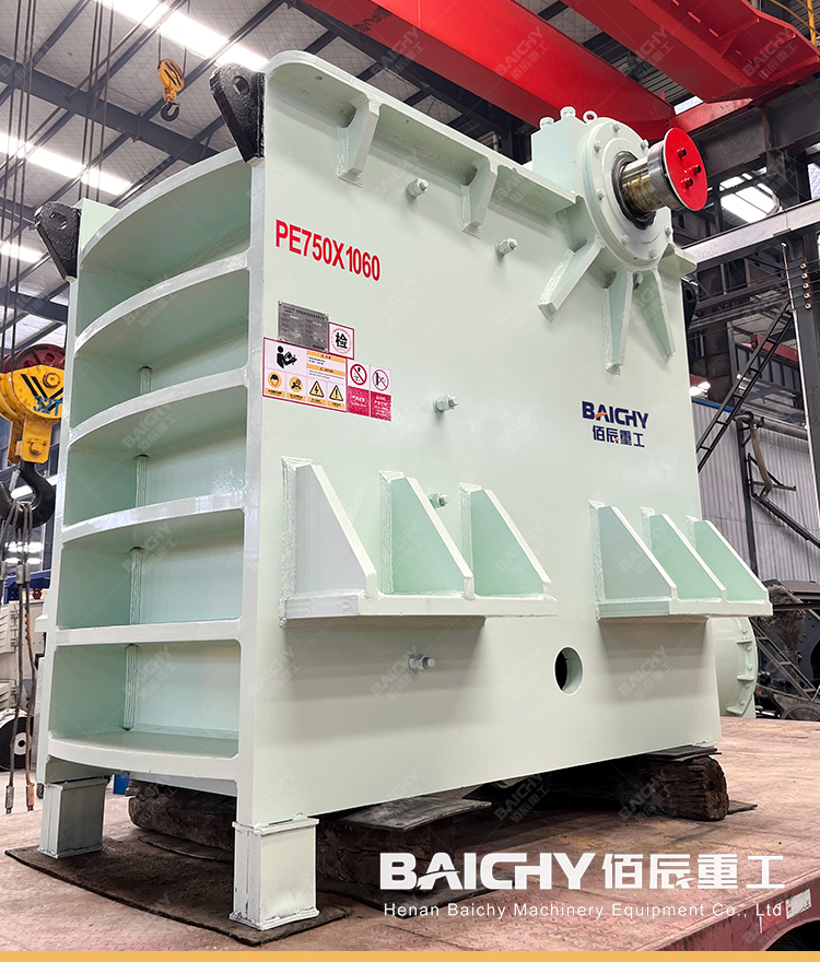 100-150thp stone crushing plant - pe 750x1060 jaw crusher fo