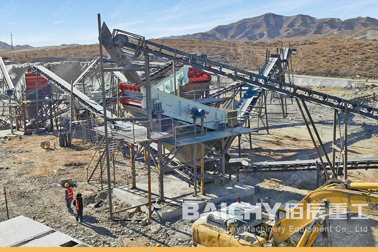 Aggregate crushing plant and processing - Baichy Machinery