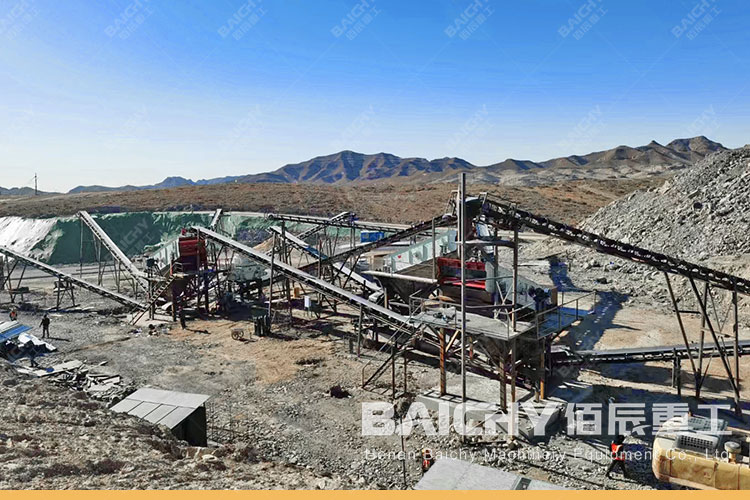 Good Price Stationary Stone Crusher Plant for Baichy Machinery