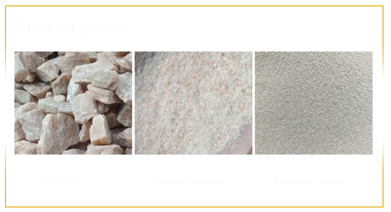 Feldspar powder