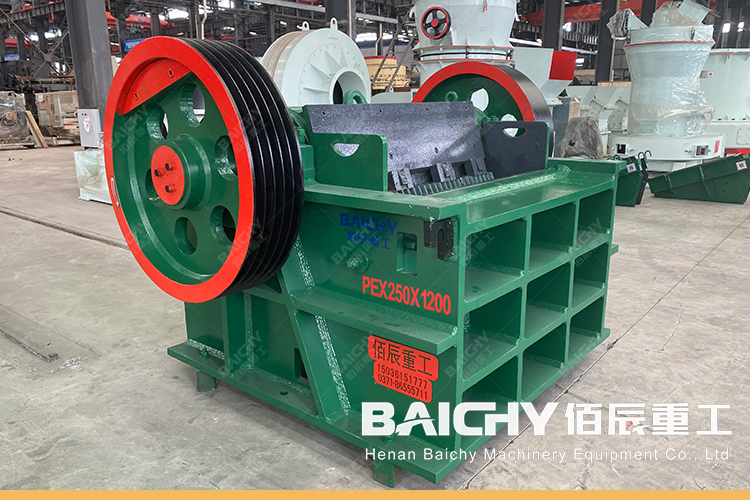 New BAICHY Fine Rock Stone Jaw Crusher PEX-250X1200