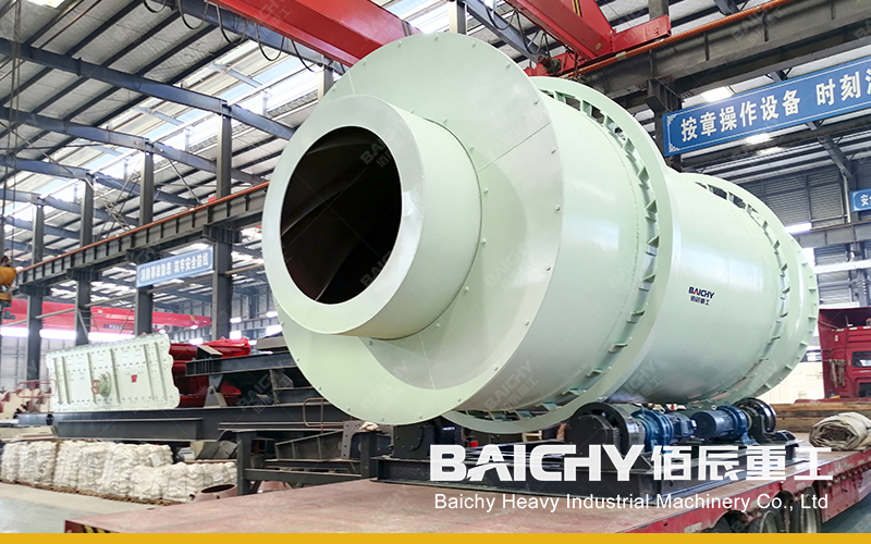 High-Efficiency Triple Pass Rotary Drum Dryer - Baichy Machinery