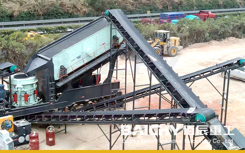 300tph Heavy Concrete Mobile Crusher Crushing And Recycling - Bacihy Machinery