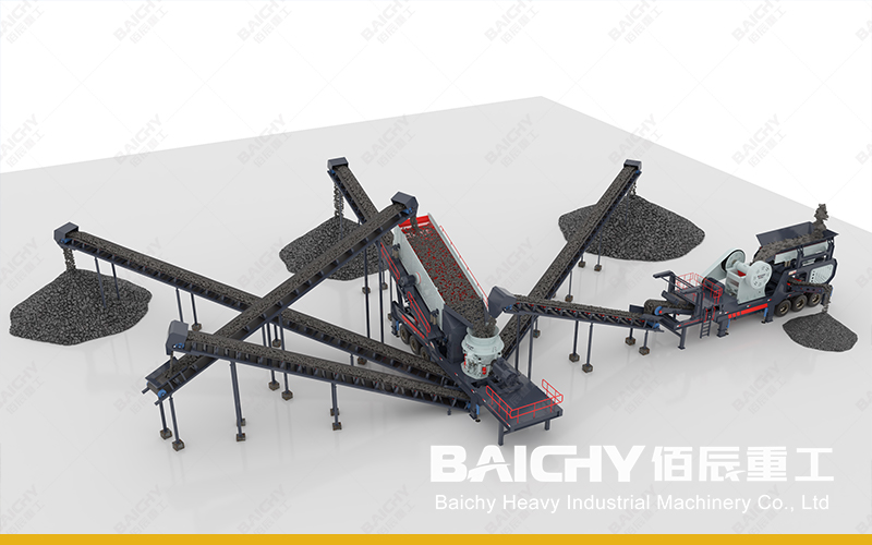 BAICHY | 600 tph Andesite Crushing Line