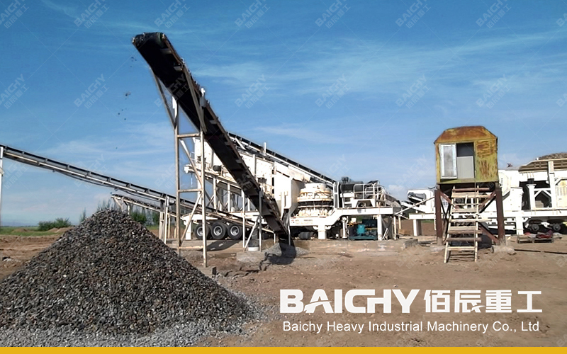 Mobile Lime Crusher, Lime Rock Crushing - Baichy Machinery