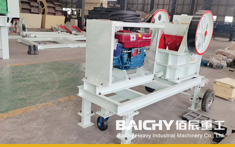 5-20tph Small Jaw Crusher With Diesel - Baichy Machinery