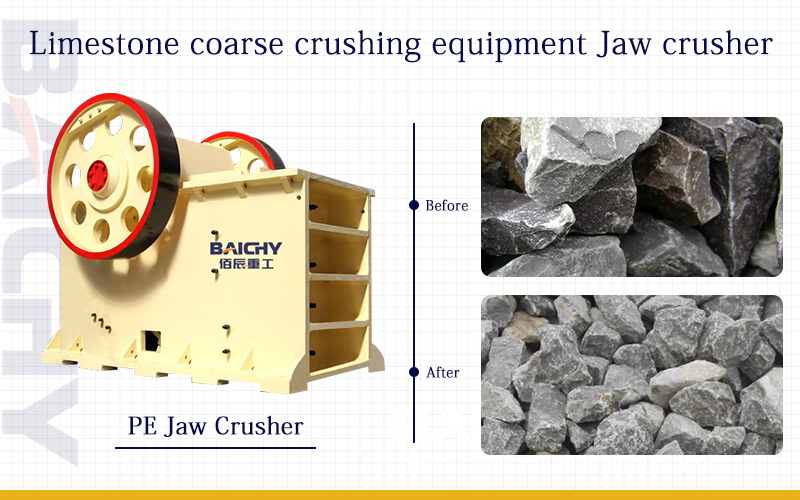 Limestone coarse crushing equipment Jaw crusher.jpg