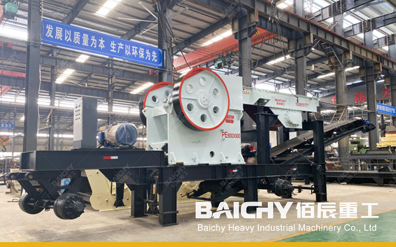 50tph Combined Mobile Crushing Station - BAICHY Machinery