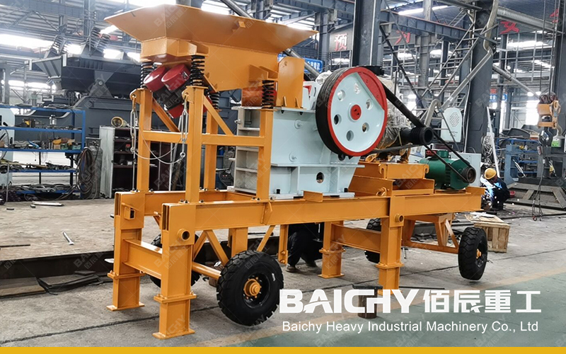 Baichy 30-50tph Portable Stone Crusher Ships To Kenya.jpg