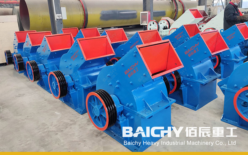 Capacity Of 10-25 tons per hour Hammer Crusher With 30kw Power