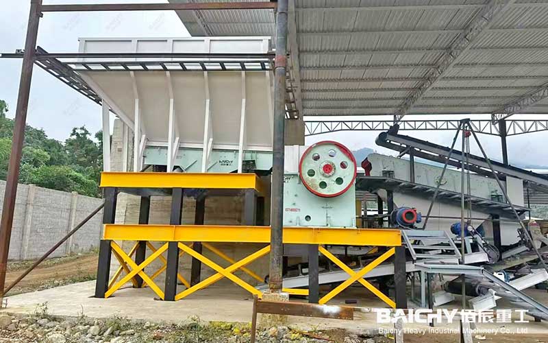 150-200tph Rock Stone Crushing Plant With Output Size From 0.5mm and Onwards