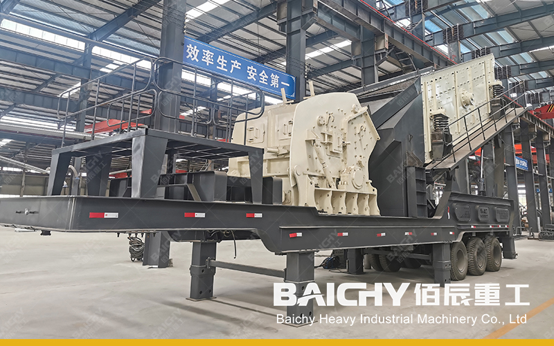 Mobile impact crusher, mobile impact breaker, mobile stone crusher