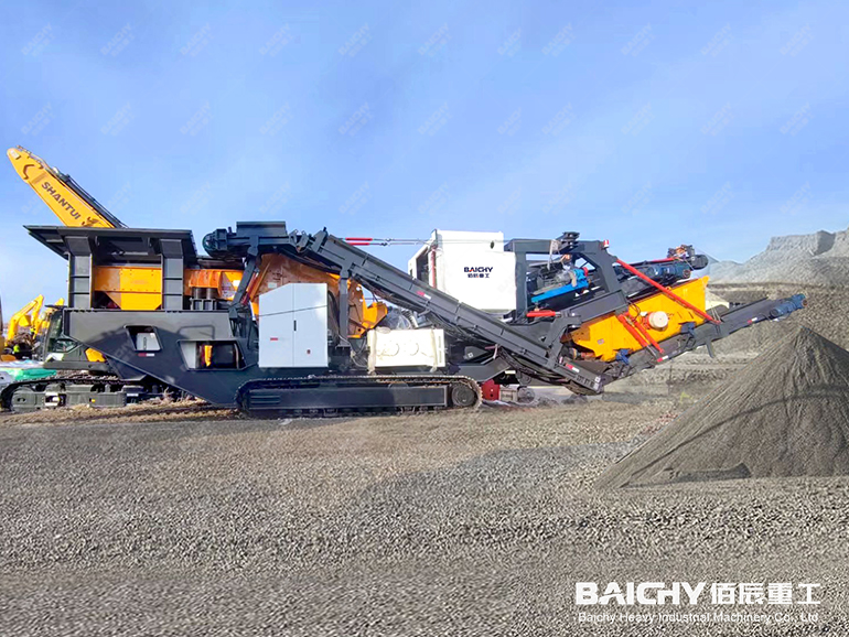 Crawler Mobile Impact Crushing Plant 200tph Shipped To Russia