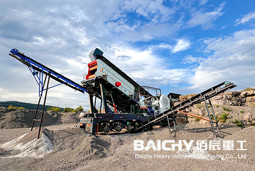 60-80tph Four Combinations Mobile Crushing Plant In Mexico (