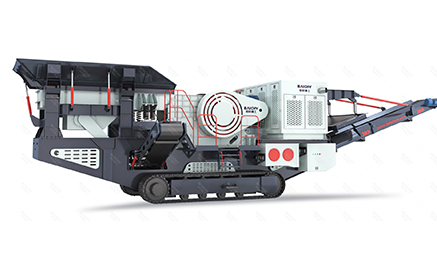 Track-mounted Mobile Jaw Crusher