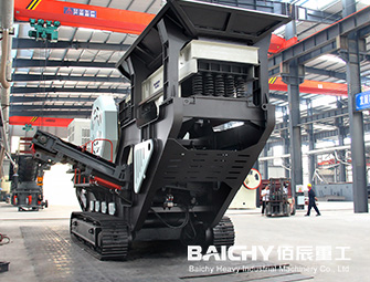 Track-mounted Mobile Jaw Crusher