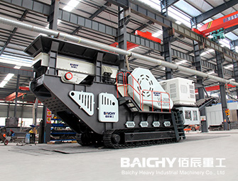 Track-mounted Mobile Jaw Crusher