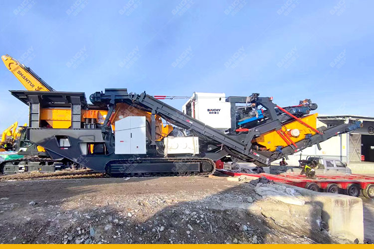 What types of mobile crushing plant？