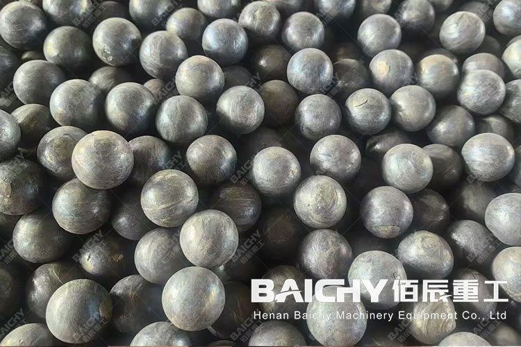 Grinding media for ball mill - forged grinding steel balls