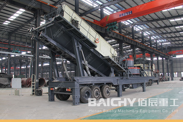 Aggregates & mobile screening machines for Aggreagte stone