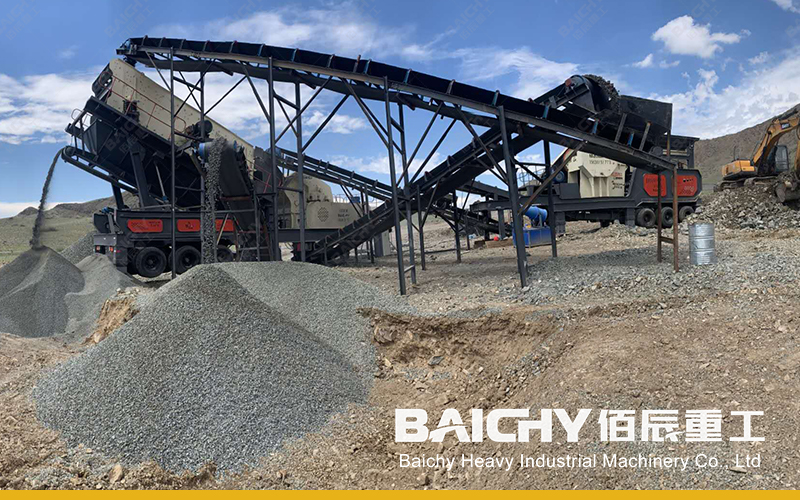 100-150tph Granite Mobile Crushing Plant In the Philippines
