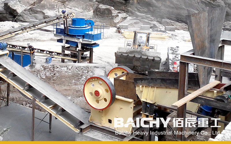 90-100TPH Limestone Crushing Plant - Baichy Machinery