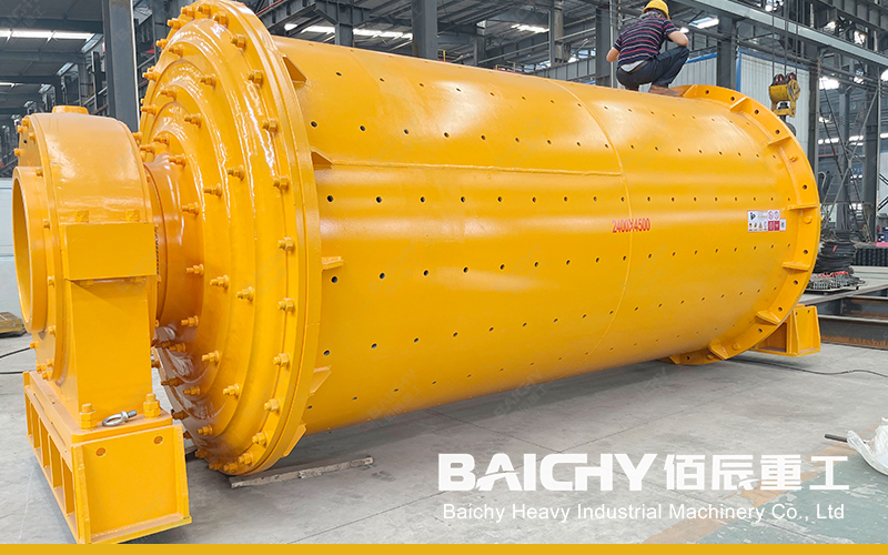 2400x4500 Ball Mill for Nickel Ore Production Line In Indonesia