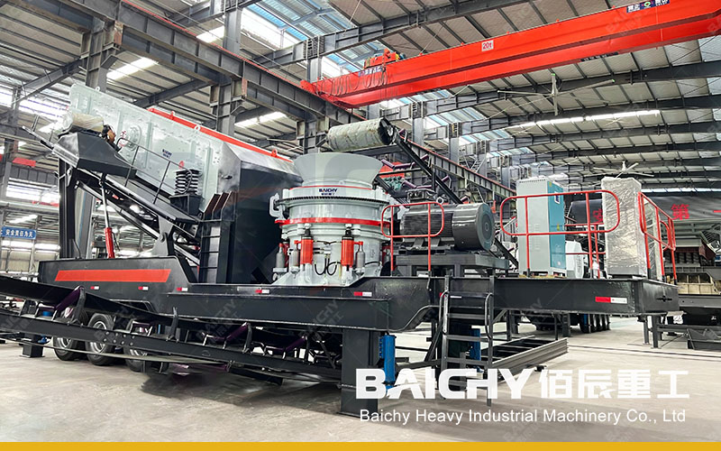 HPC-300 Cone Crusher For 180-300th Mobile Crushing Plant