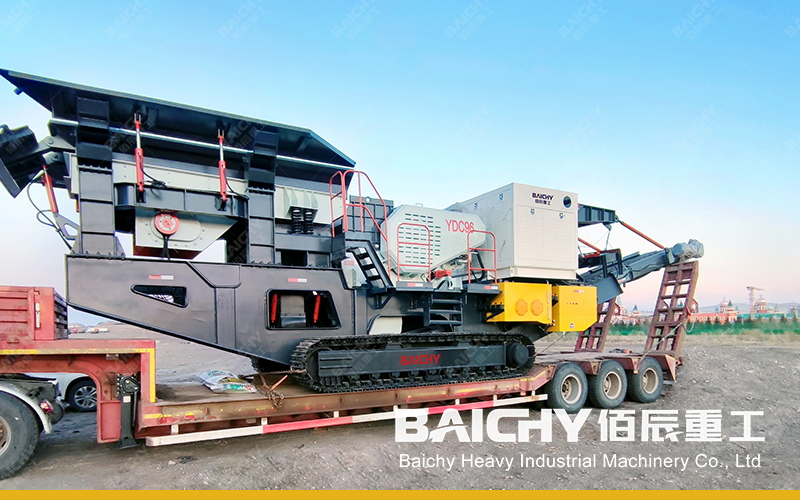 Baichy Crawler Jaw Crusher Ships To Russia - crawler jaw cru