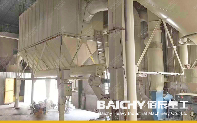 HGM 80 Three-rings (21 rollers) Grinding Mill Production Lin