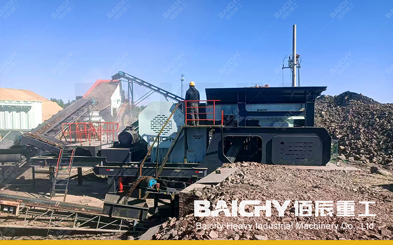 Mobile Hard Stone Crushing Plants, Mobile Jaw Crusher