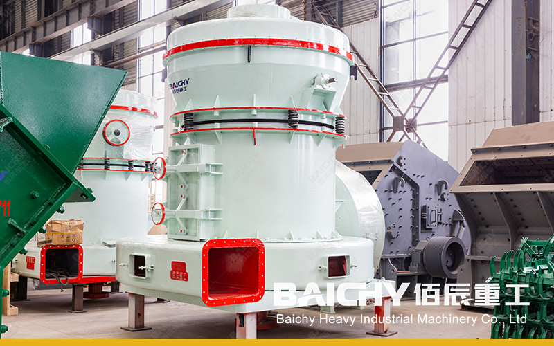 1-3tph Raymond Grinding Mill Finished Product 1000-1250mesh 