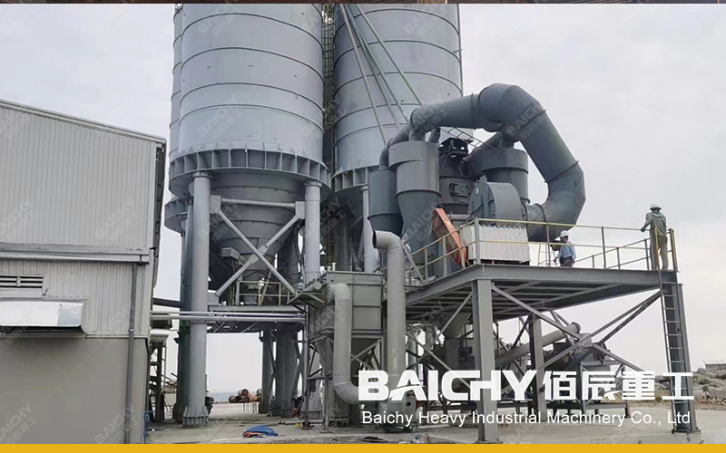 SRM1300 model Vertical Roller Mill For Gypsum