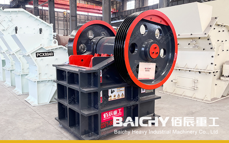 New BAICHY Small Stone Jaw Crusher PE400x600  PE16X24 Jaw Cr