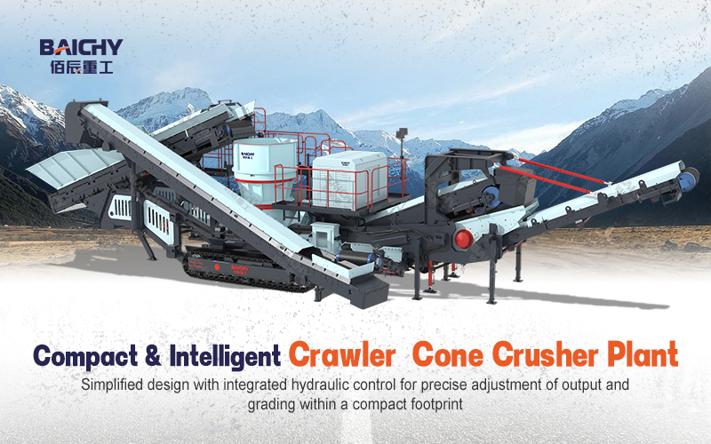 Tracked Mobile Crusher, Mobile Crushing Plant, Construction