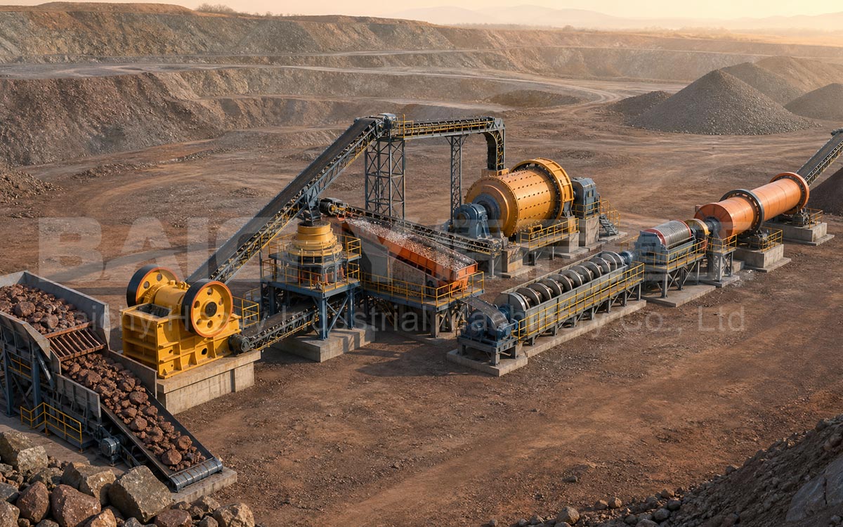 Iron Ore Crushing Production Line A Comprehensive Equipment