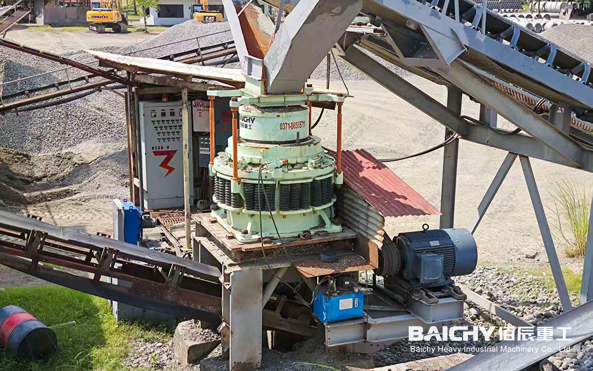 PYB900 Pebble Crushing Production Line Site in the Philippines