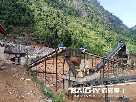 150-200tph stone crushing line - pe750x1060 jaw crusher