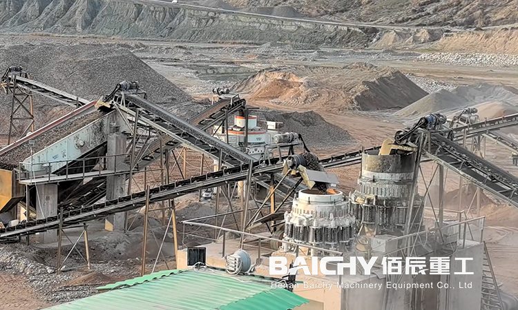 Complete Big Stone Crusher Plant with 250-300t/h
