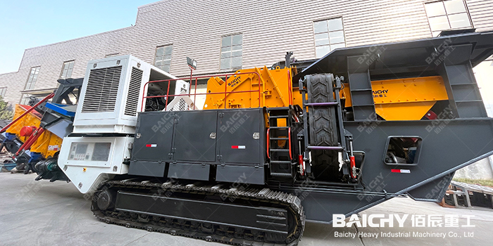 Crawler Impact Crusher, Crawler-Mounted Impact Crushing, Mobile Impact Crusher