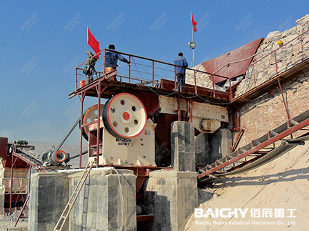 hard stone crushing plant - jaw crusher