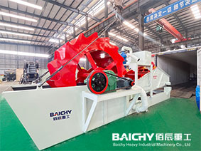 Wheel-type Sand Washing and Recycling Integrated Machine | Integrates sand washing, dewatering, and